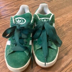Green Adidas Campus 00s